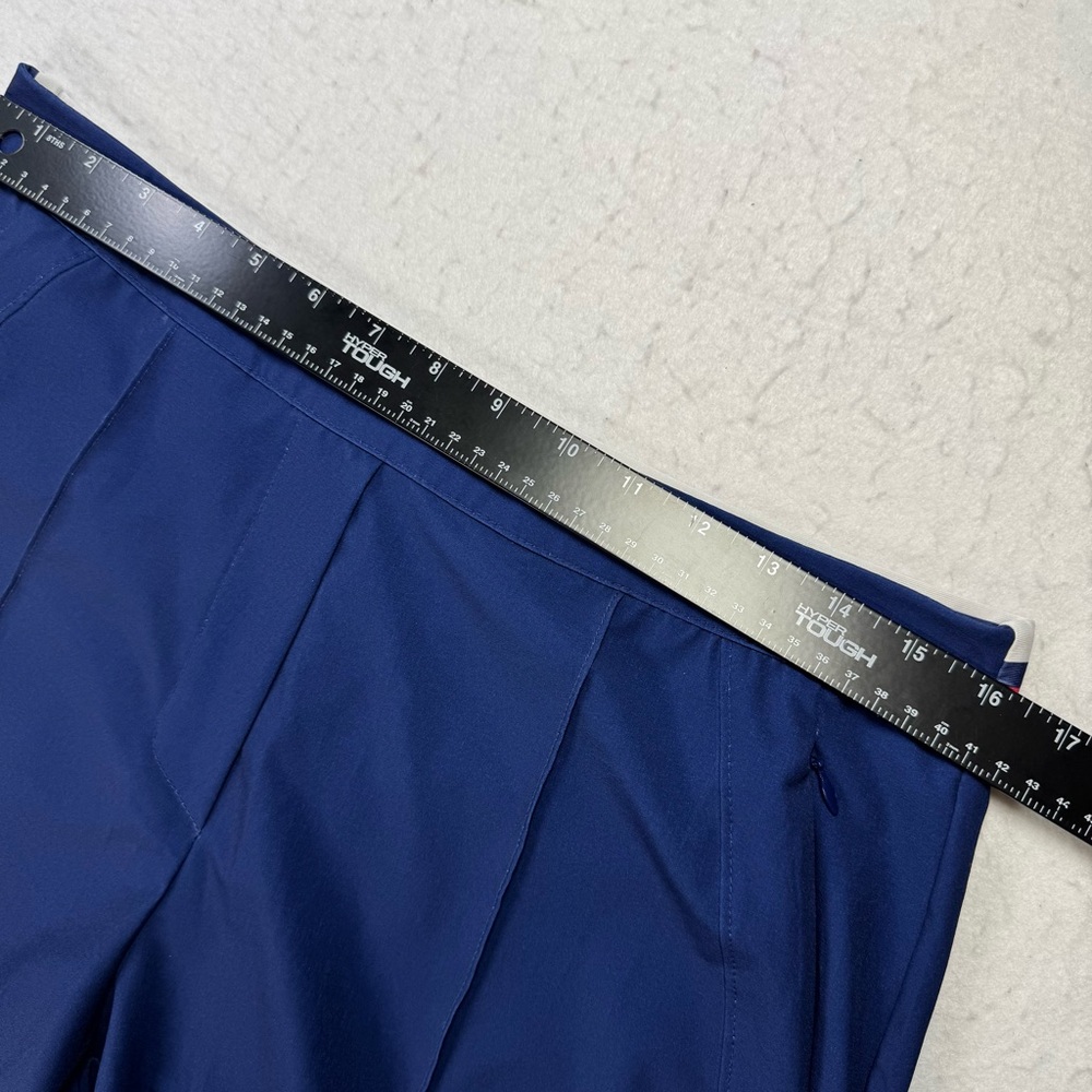 Lucky In Love Women’s L Blue Pull‑On Golf Shorts 9” Stretch - Picture 7 of 11